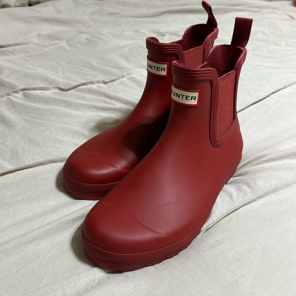 Red Hunter Boots!